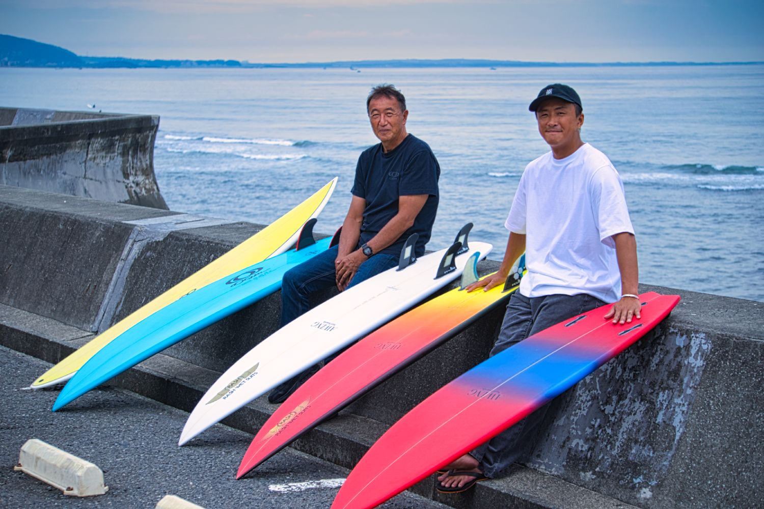 サーフィン・ボディボードＡＷＩＮＧ SURF boards 小川昌男シェイプ5,7 